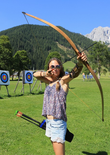 Bogenschießen am Rittisberg