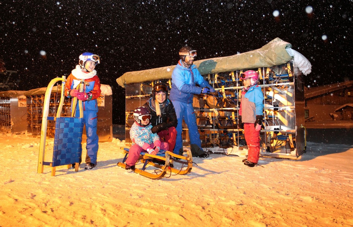 Rodeln Verleih am Rittisberg